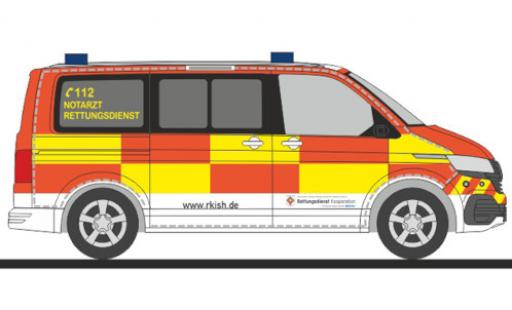 Volkswagen T6 1/87 Rietze .1 bus RKiSH Bad Segeberg modellino in miniatura