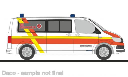 Volkswagen T6 1/87 Rietze bus Johanniter RV Oberbayern modellino in miniatura