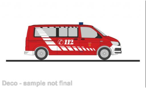 Volkswagen T6 1/87 Rietze bus pompiers Potsdam modellino in miniatura