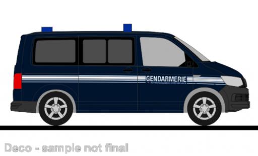 Volkswagen T6 1/87 Rietze bus Secours en Montagne (FR) modellino in miniatura