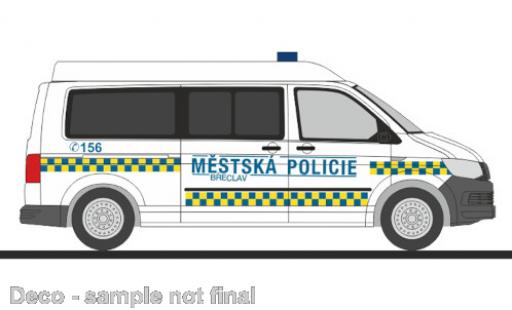 Volkswagen T6 1/87 Rietze Mestska Policie (CZ) modellino in miniatura