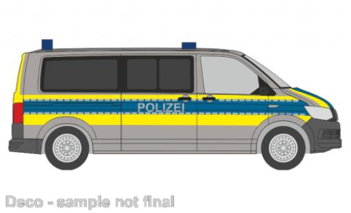 Volkswagen T6 1/87 Rietze police Basse-Saxe modellino in miniatura