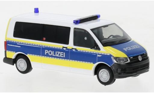 Volkswagen T6 1/87 Rietze police Brandenburg modellino in miniatura