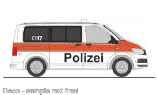 Volkswagen T6 1/87 Rietze Stadtpolizei Zürich modellino in miniatura