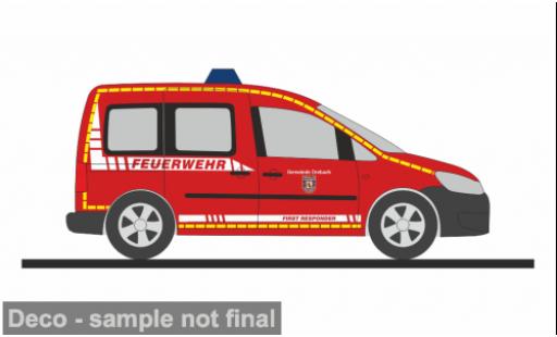 Volkswagen Caddy 1/87 Rietze 2011 FW Venusberg 1:87 modellino in miniatura