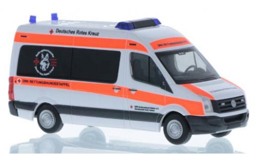 Volkswagen Crafter 1/87 Rietze DRK Rettungshundestaffel Uelzen 2011 modellino in miniatura