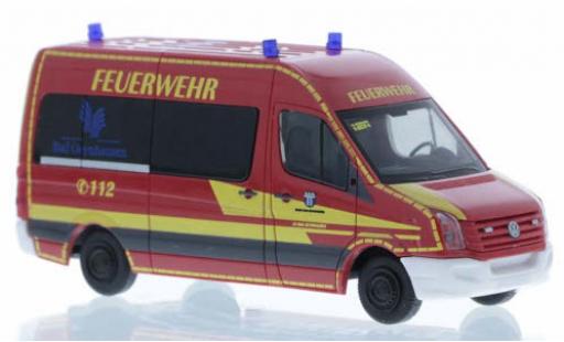 Volkswagen Crafter 1/87 Rietze Feuerwehr Bad Oeynhausen 2011 modellino in miniatura
