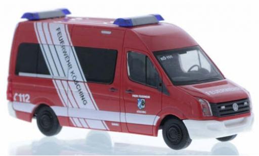 Volkswagen Crafter 1/87 Rietze Feuerwehr Kösching 2011 modellino in miniatura
