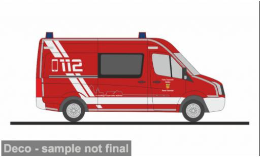 Volkswagen Crafter 1/87 Rietze FW Mühltal-Nieder Ramstadt 1:87 modellino in miniatura