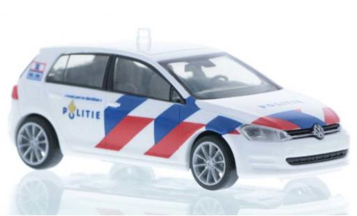 Volkswagen Golf 1/87 Rietze VII Politie (NL) modellino in miniatura