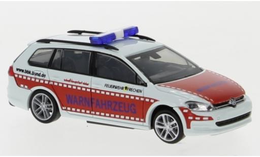Volkswagen Golf 1/87 Rietze VII Variant Feuerwehr Frechen - Warnfahrzeug modellino in miniatura