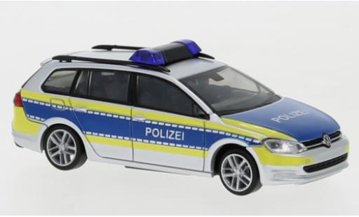 Volkswagen Golf 1/87 Rietze VII Variant Polizei Niedersachsen modellino in miniatura
