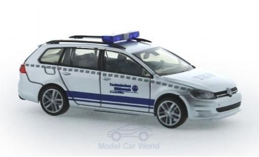 Volkswagen Golf 1/87 Rietze VII Variant THW Witten modellino in miniatura