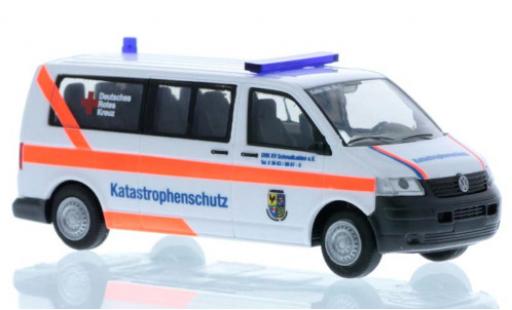 Volkswagen T5 1/87 Rietze Bus Katastrophenschutz DRK Schmalkalden modellino in miniatura