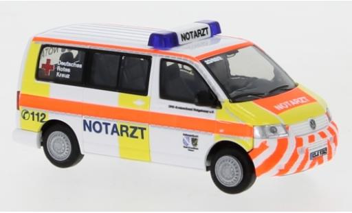 Volkswagen T5 1/87 Rietze DRK Hofgeismar 2003 Notarzt Einsatzserie 1:87 modellino in miniatura