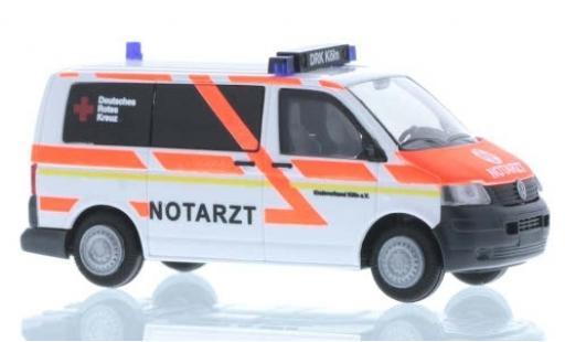 Volkswagen T5 1/87 Rietze DRK Köln médecin d modellino in miniatura
