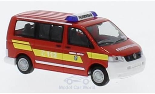 Volkswagen T5 1/87 Rietze First Responder - Feuerwehr Stein/Nbg. 2003 modellino in miniatura
