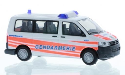 Volkswagen T5 1/87 Rietze Gendarmerie 2010 modellino in miniatura