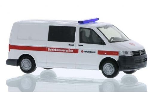 Volkswagen T5 1/87 Rietze Hamburger Hochbahn 2010 Betriebslenkung bus modellino in miniatura