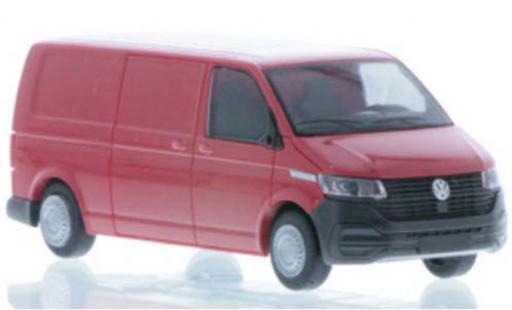 Volkswagen T6 1/87 Rietze .1 LR Kasten FD rosso modellino in miniatura