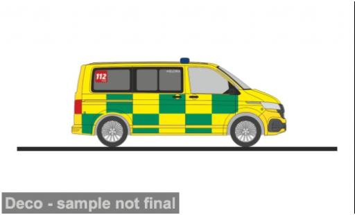 Volkswagen T6 1/87 Rietze .1 SMUR 112 1:87 modellino in miniatura