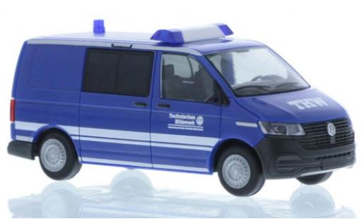 Volkswagen T6 1/87 Rietze .1 THW Berlin court- empattement modellino in miniatura