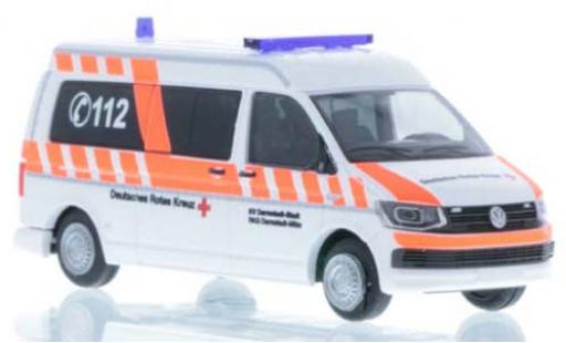 Volkswagen T6 1/87 Rietze Bus DRK Darmstadt-Mitte modellino in miniatura