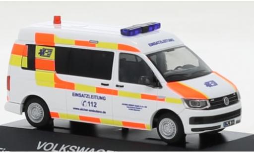 Volkswagen T6 1/87 Rietze Bus Einsatzleitung Aicher Ambulanz 1:87 modellino in miniatura