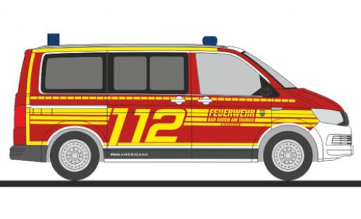 Volkswagen T6 1/87 Rietze Bus Feuerwehr Bad Soden modellino in miniatura