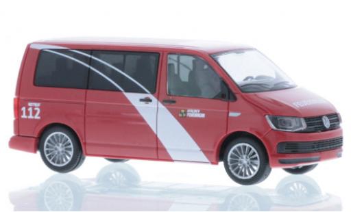 Volkswagen T6 1/87 Rietze Bus Feuerwehr Berlin modellino in miniatura