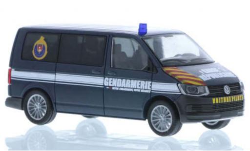 Volkswagen T6 1/87 Rietze Bus Gendarmerie Garde Republicaine (F) modellino in miniatura
