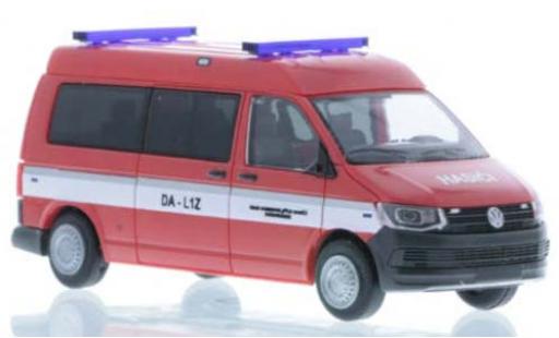 Volkswagen T6 1/87 Rietze Bus Hasici (CZ) Feuerwehr modellino in miniatura