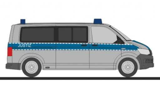 Volkswagen T6 1/87 Rietze Bus Justiz modellino in miniatura