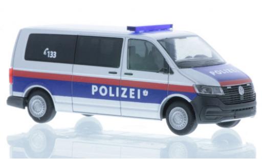 Volkswagen T6 1/87 Rietze Bus Polizei (AT) modellino in miniatura