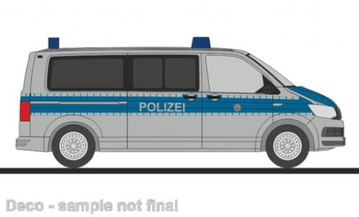 Volkswagen T6 1/87 Rietze Bus Polizei Nordrhein-Westfalen 1:87 modellino in miniatura