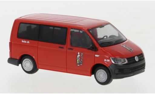 Volkswagen T6 1/87 Rietze Bus Zirkus Charles Knie modellino in miniatura