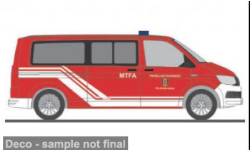 Volkswagen T6 1/87 Rietze FW Feldkirchen 1:87 modellino in miniatura