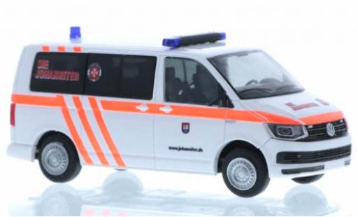 Volkswagen T6 1/87 Rietze Johanniter Hannover court- empattement modellino in miniatura