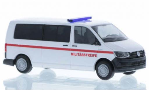 Volkswagen T6 1/87 Rietze Militärstreife (AT) plus long empattement modellino in miniatura