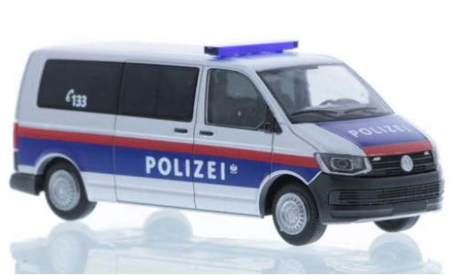 Volkswagen T6 1/87 Rietze Polizei (AT) plus long empattement modellino in miniatura