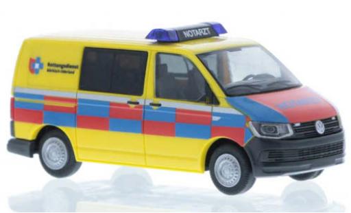 Volkswagen T6 1/87 Rietze Rettungsdienst Märkisch-Oderland court- empattement modellino in miniatura