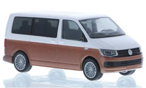 Volkswagen T6 1/87 Rietze bianco/bronze court- empattement modellino in miniatura