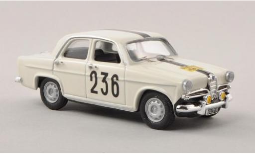 Alfa Romeo Giulietta 1/43 Rio T.I. No.236 Rallye Genf 1963 A.Cavallari modellino in miniatura