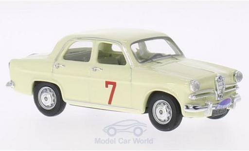 Alfa Romeo Giulietta 1/43 Rio T.I. No.7 Rally des Lions 1961 modellino in miniatura