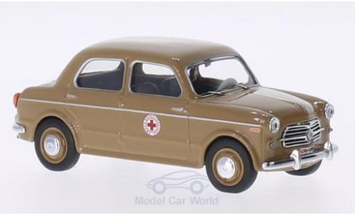Fiat 1100 1956 1/43 Rio /103 marroneee Croce Rossa 1956 Rotes Kreuz (IT) modellino in miniatura