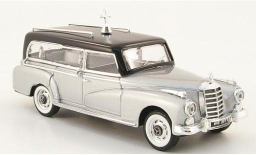 Mercedes 300 1/43 Rio D grigio/nero 1960 Corbillard modellino in miniatura