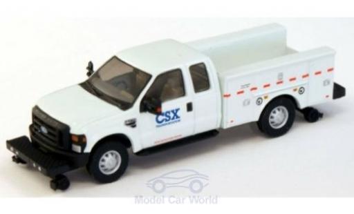 Ford F-350 1/87 River Point XLT Super Cab Utility Hi-Rail Truck CSX 2008 modellino in miniatura