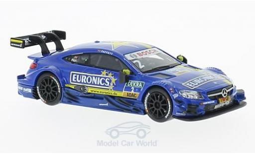 Mercedes Classe C DTM 1/43 RMZ Hobby AMG C 63 DTM No.2 DTM G.Paffett modellino in miniatura