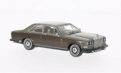 Rolls Royce Camargue Base 1/43 Neo marrone/gold 1975 modellini auto