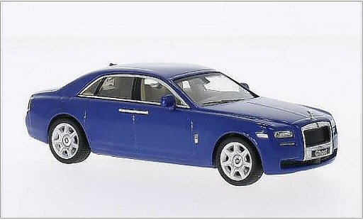 Rolls Royce Ghost Base 1/43 WhiteBox metallicoo blu 2009 modellini auto